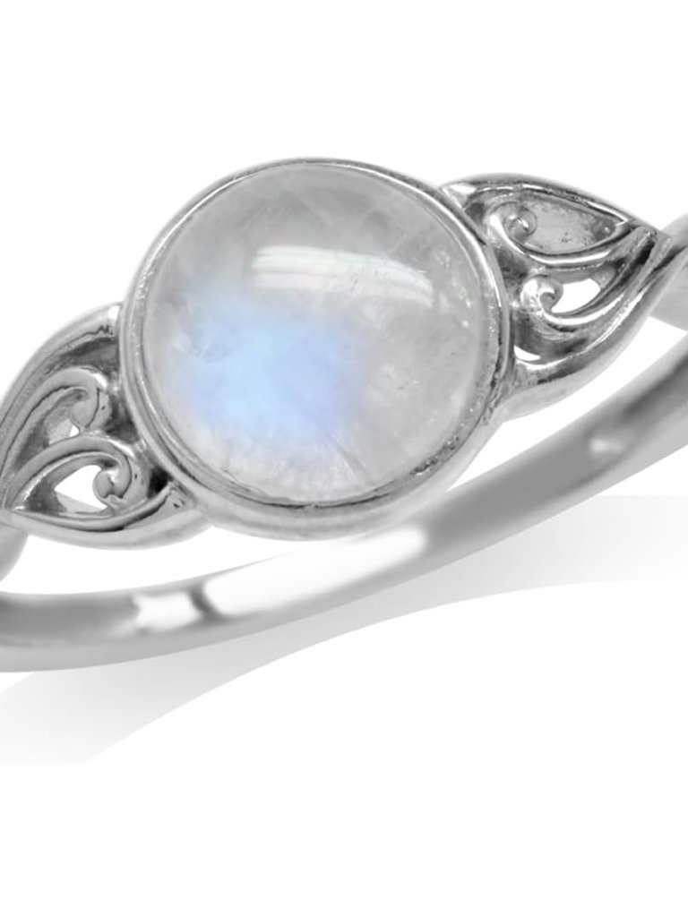 7mm Genuine Round Shape Gemstones White Gold Plated Or Yellow Gold Plated 925 St